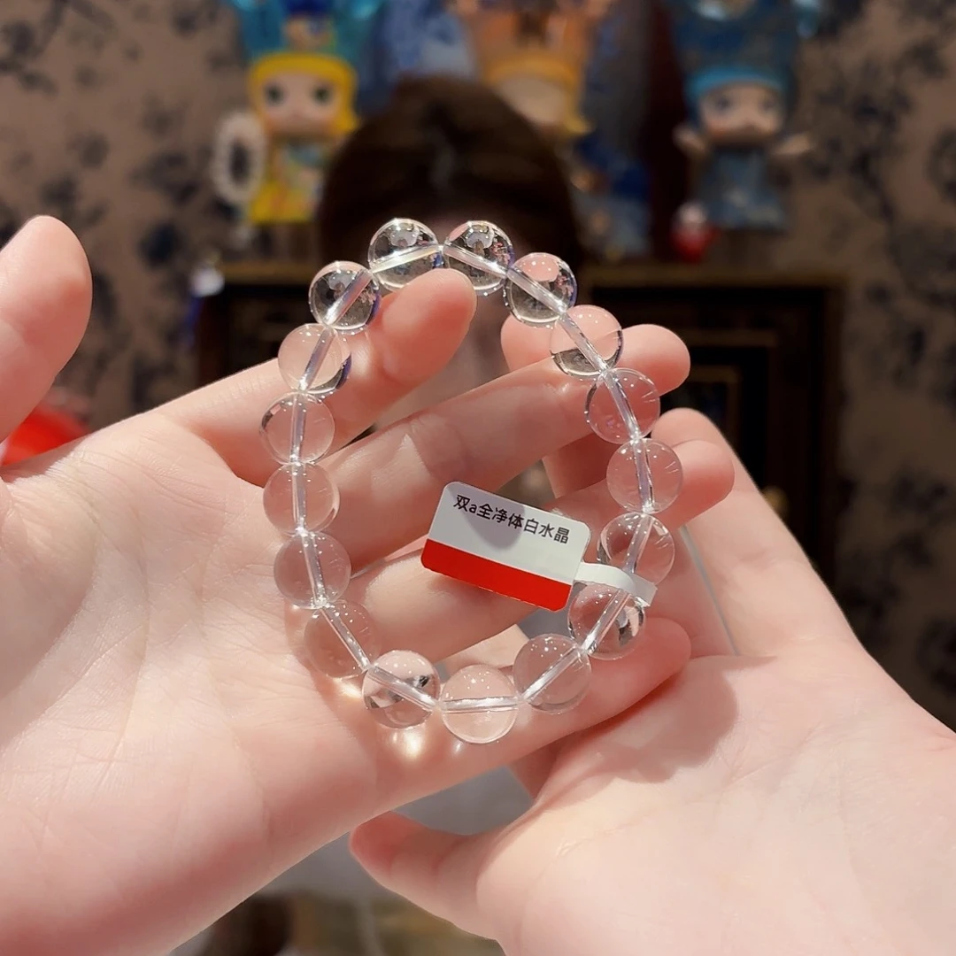 水晶手链未镶嵌多样性发其一