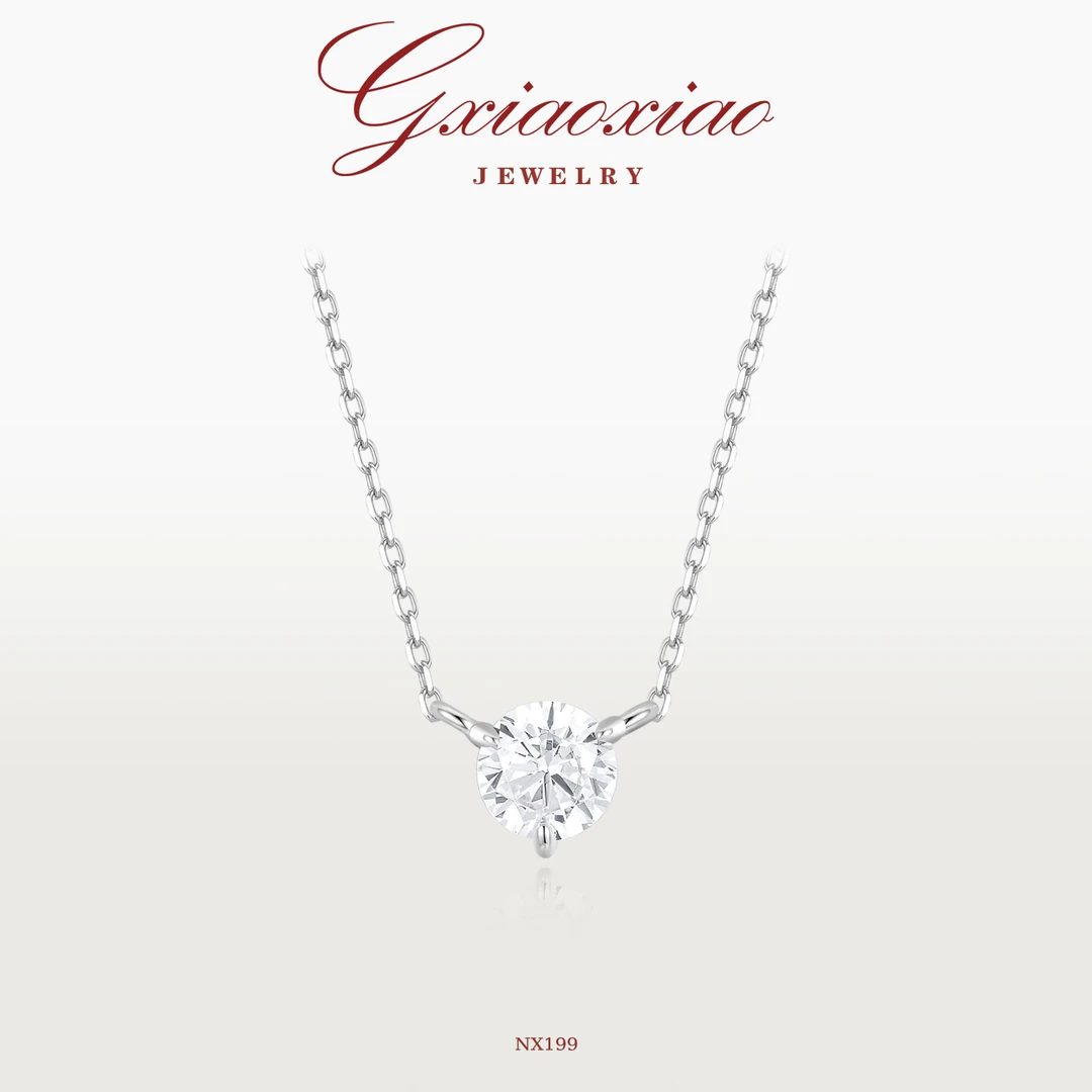 925银 镀K金 轻奢气质高级百搭人鱼泪项链 NX199 NX200