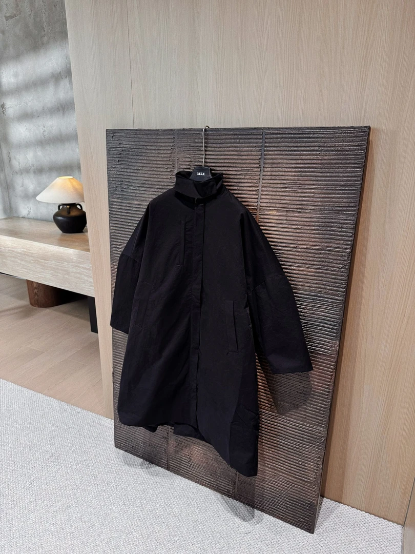 MZX  极简加厚新国标95白鹅绒长款立领羽绒服内胆可拆卸YR5168-M