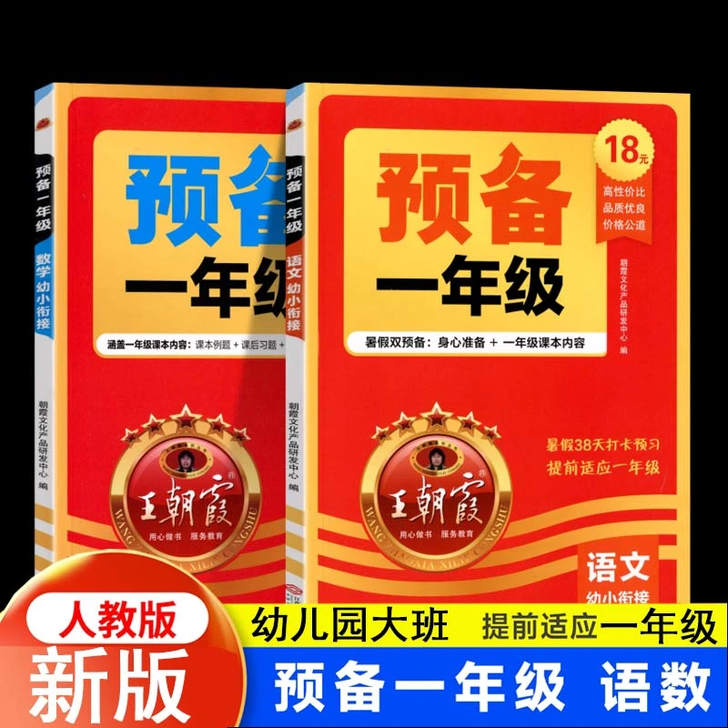 2026王朝霞预备一年级幼儿园大班升一年级幼小衔接提前学拼音语文