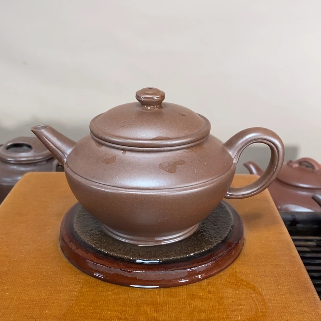 紫砂茶壶高端250cc紫泥茶器
