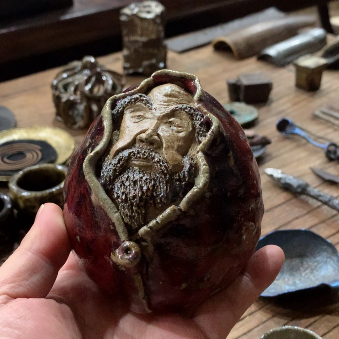 杯手工制作柴烧茶具