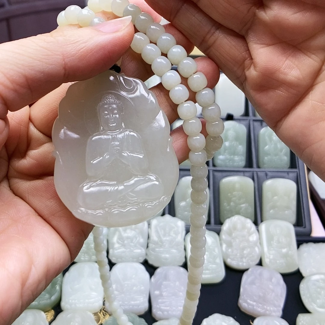 和田玉颈饰未镶嵌挚*