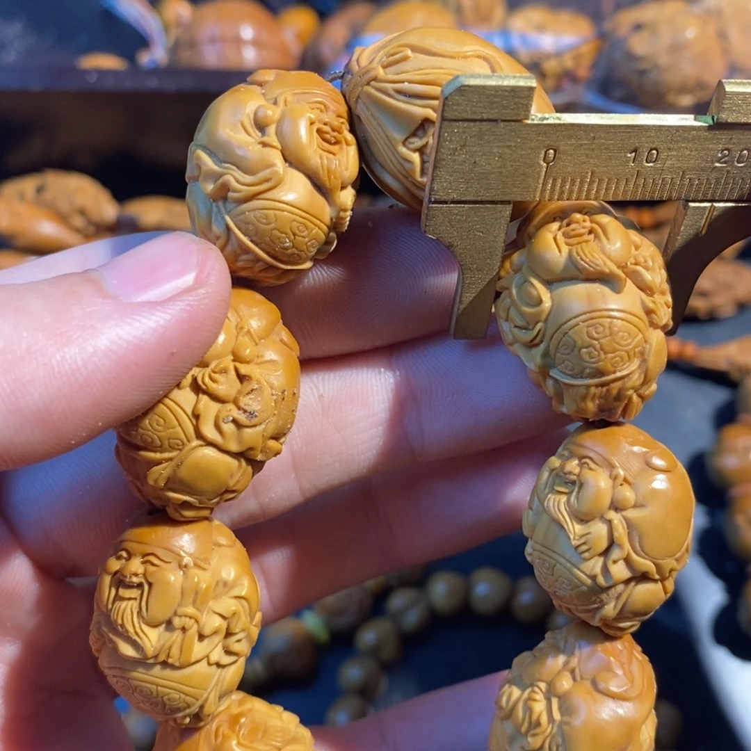 手串/手链橄榄核云纹财神