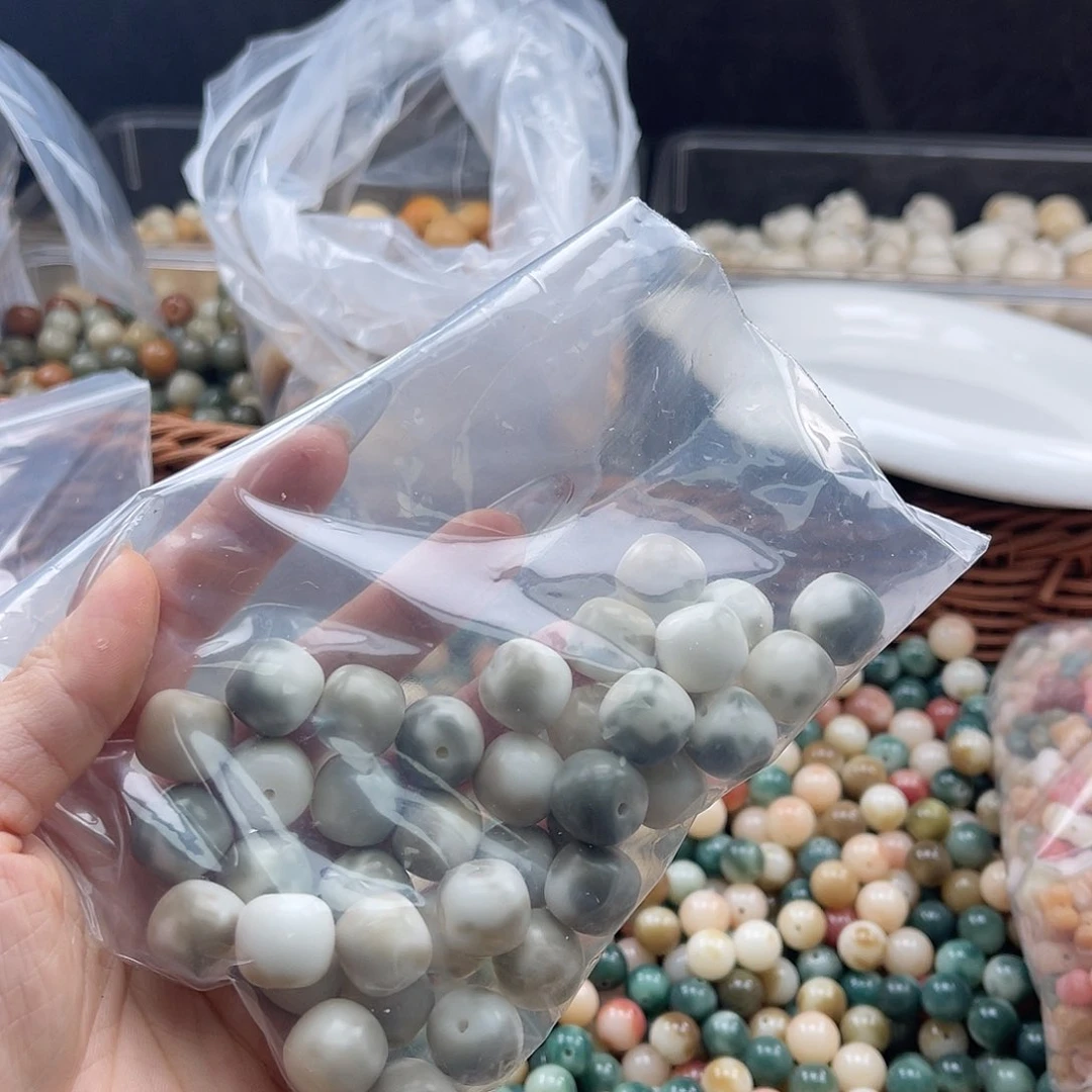 白玉菩提吊坠不**往q q q14mm/30颗
