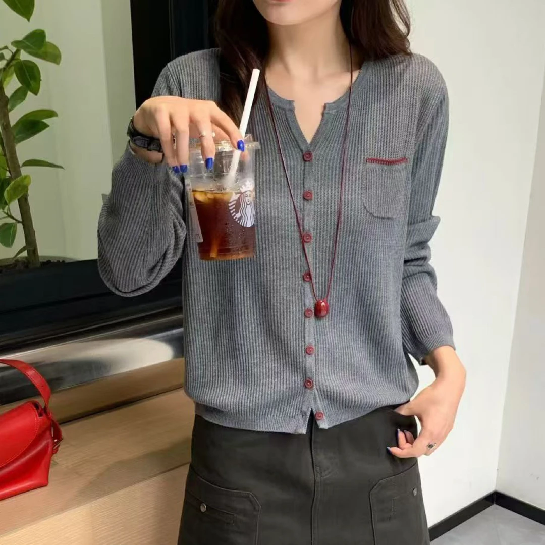 （NO退）时尚显瘦针织衫