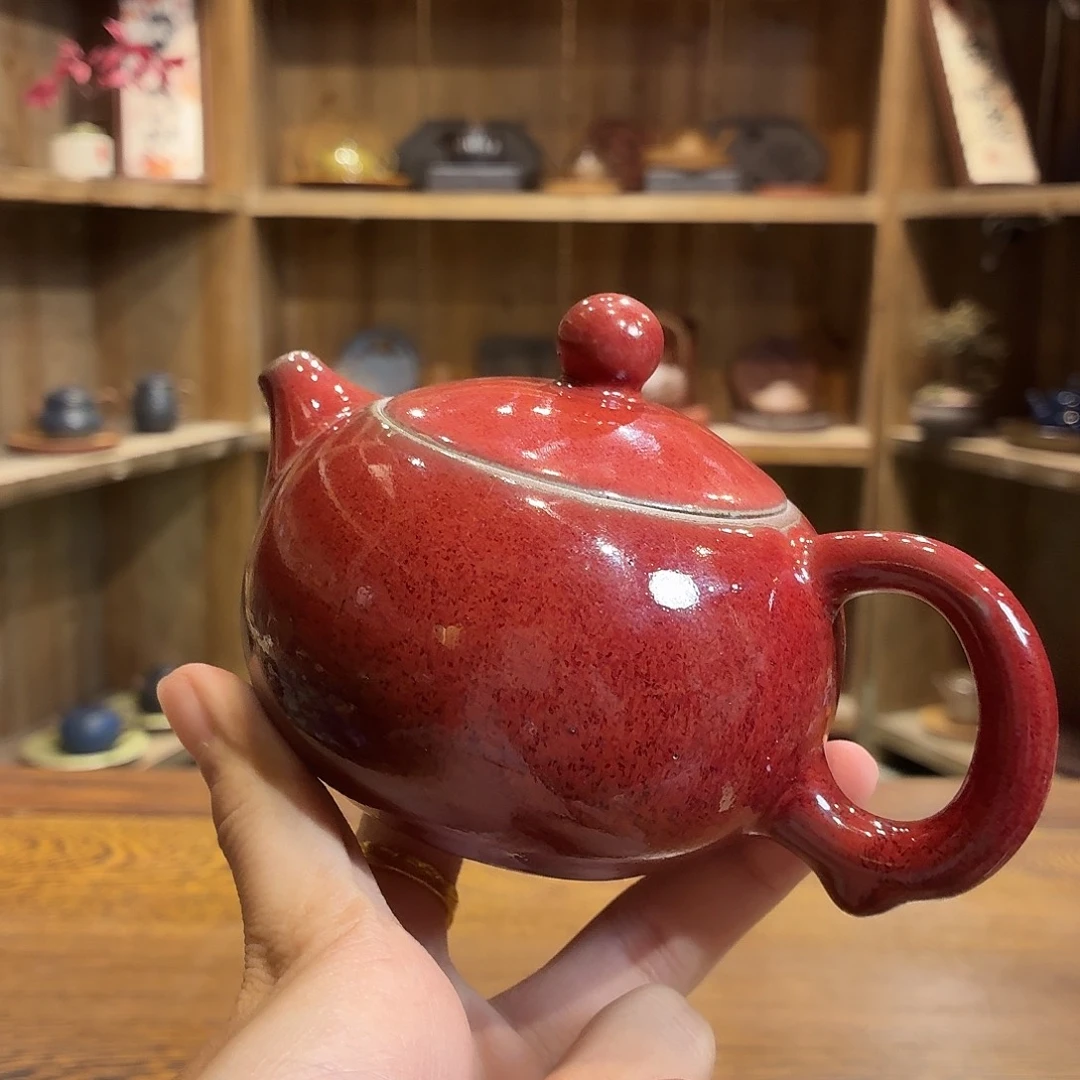 柴烧老岩泥茶器皿