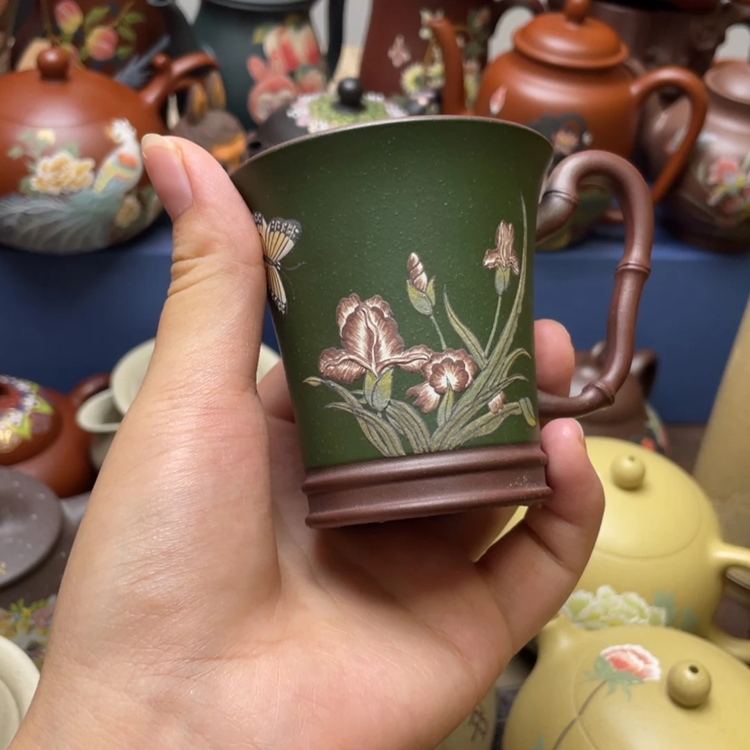 茶杯紫泥紫砂主人杯100cc