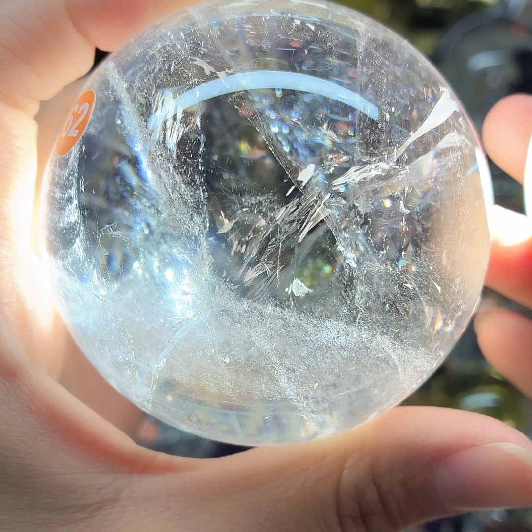 水晶珠宝半成品未镶嵌白水晶7