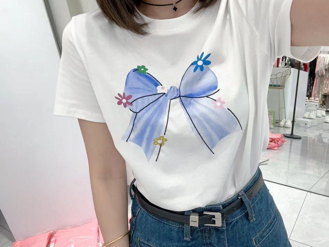 花花蝴蝶结体恤1218