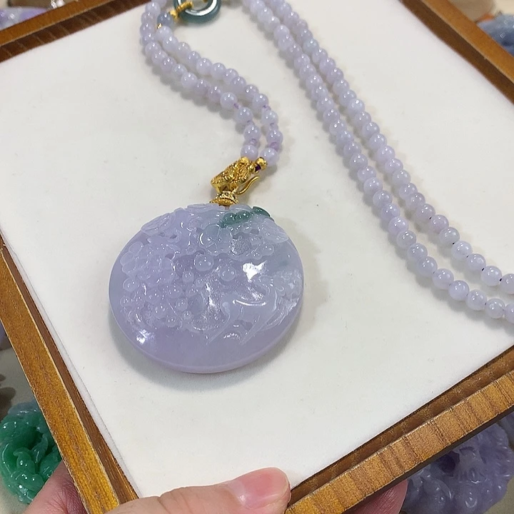 翡翠未镶嵌颈饰翡翠吊坠