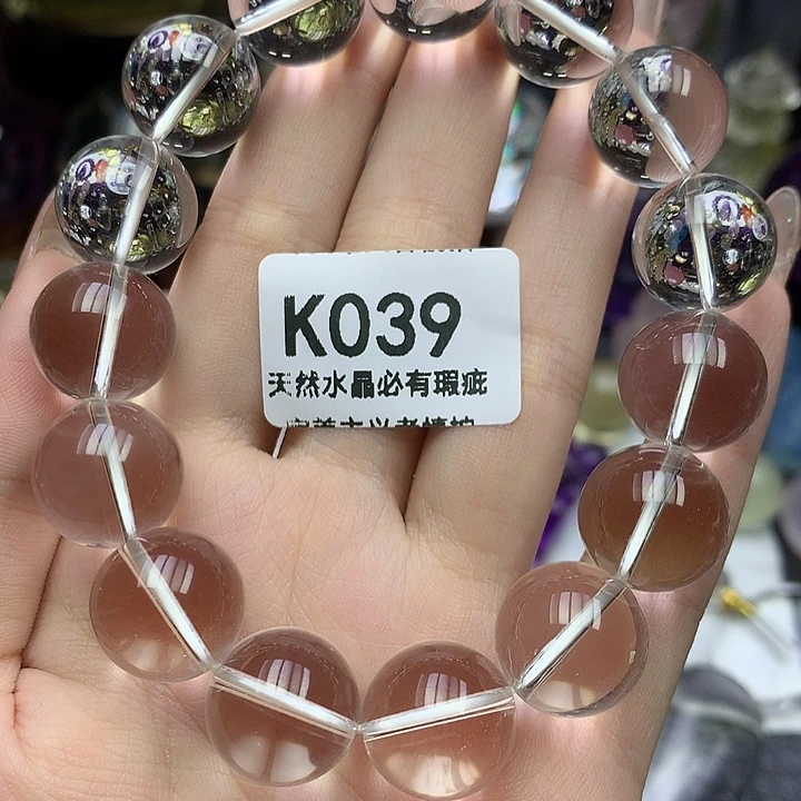 未镶嵌珠宝半成品水晶15+手串