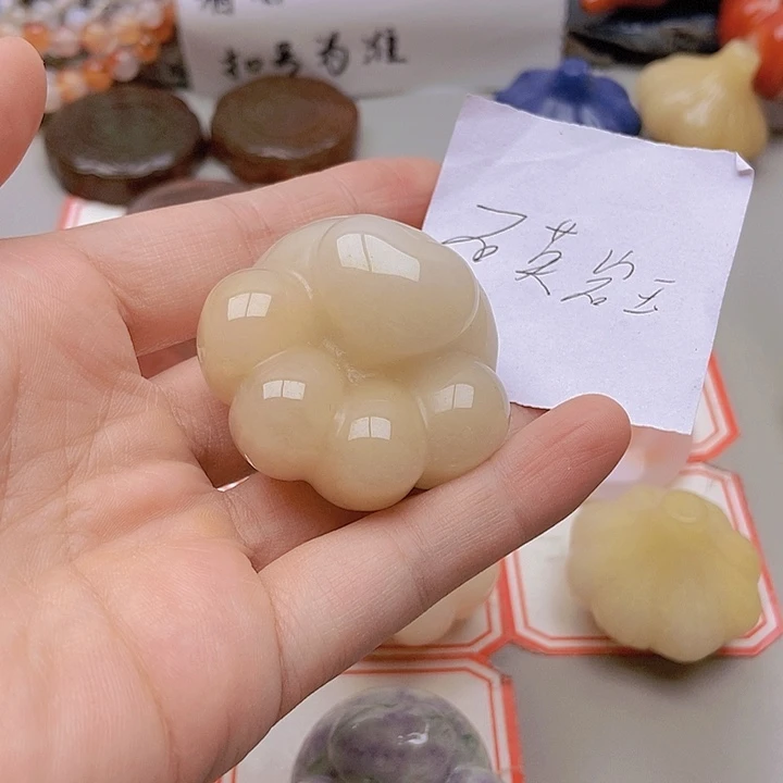 【闪购商品】未镶嵌玛瑙/玉髓珠宝半成品海*儿