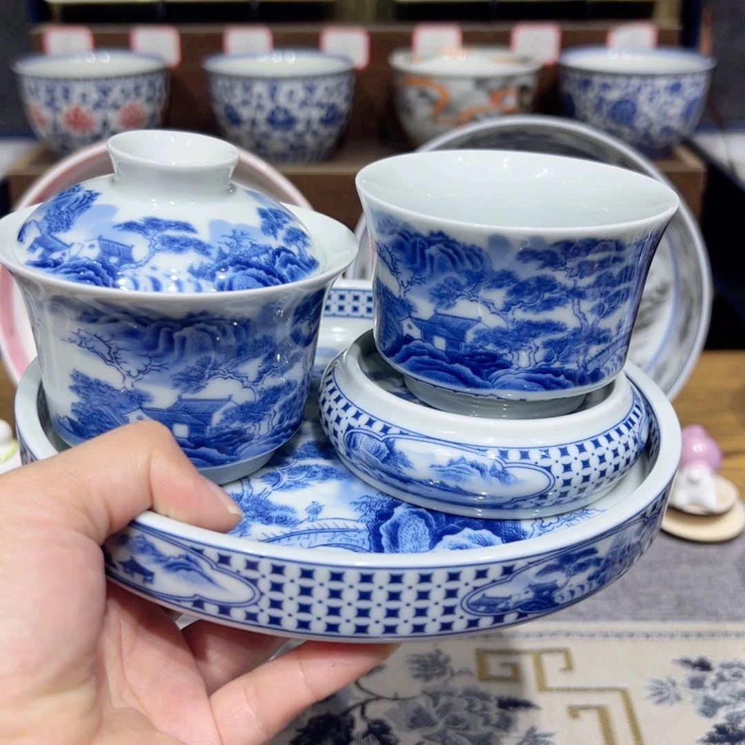 景德镇陶瓷高温茶具