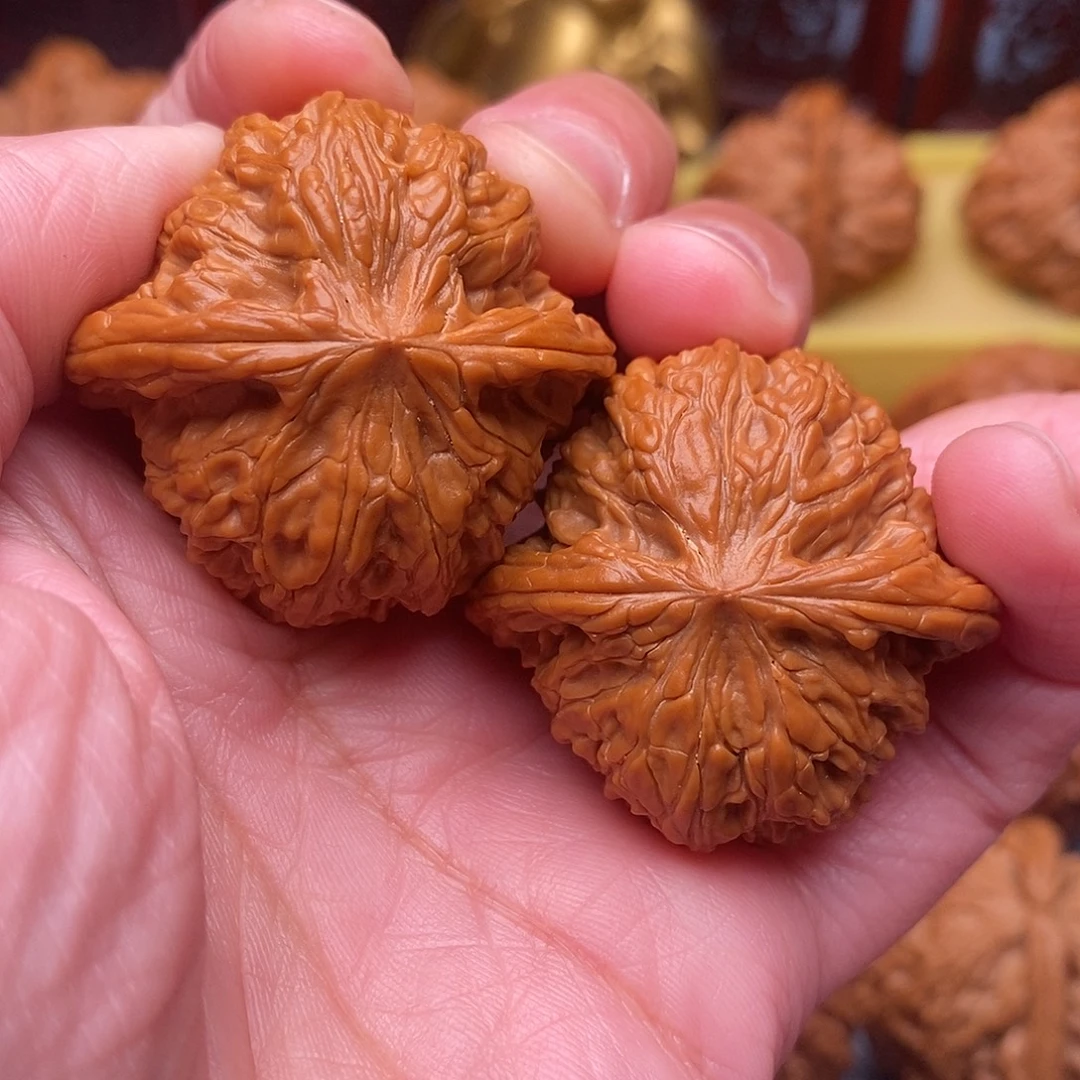 把件文玩核桃全品山地正磨37尺