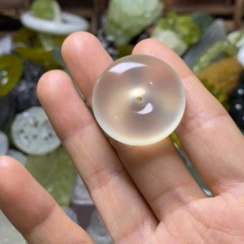 岫玉未镶嵌岫玉颈饰
