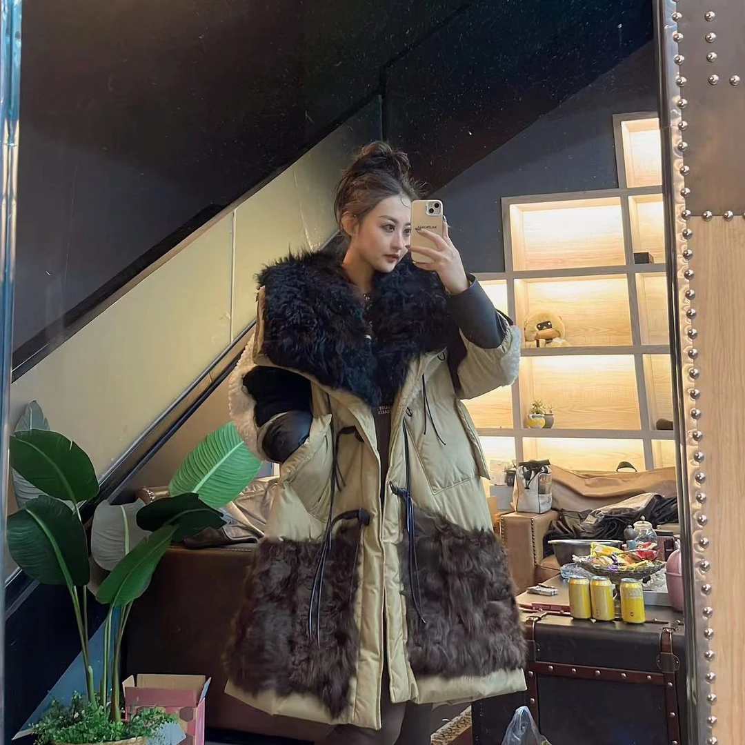 LL【女王优选】轻奢高端时尚气质设计师羊毛外套989181