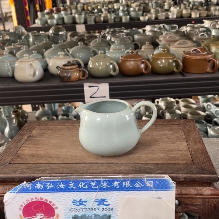 摆件天青釉葫芦公道