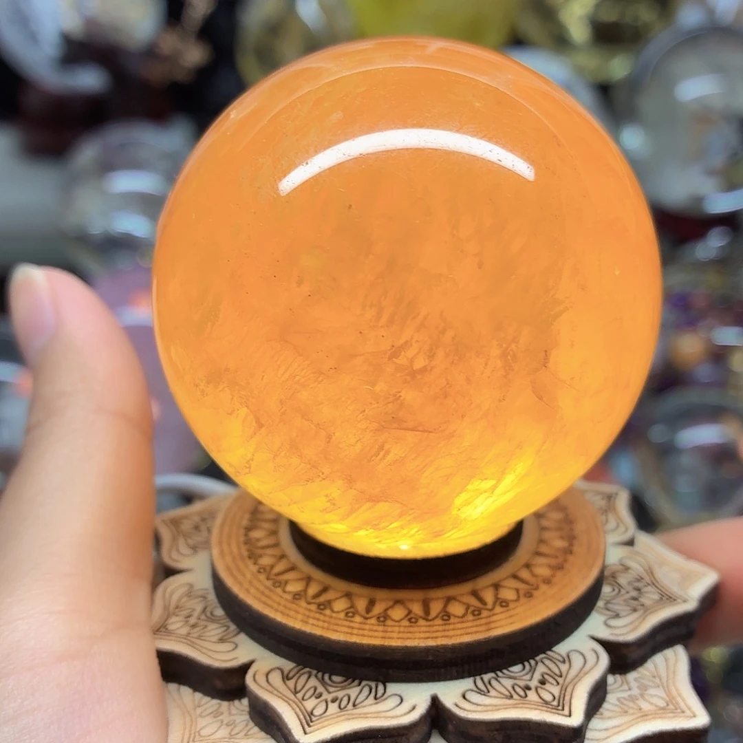 未镶嵌珠宝半成品水晶黄椒花58.