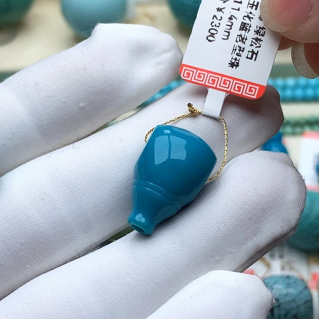 杭***）绿松石未镶嵌珠宝奇石