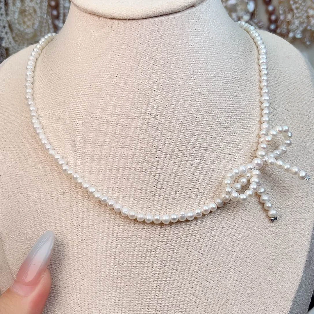 淡水珍珠未镶嵌颈饰