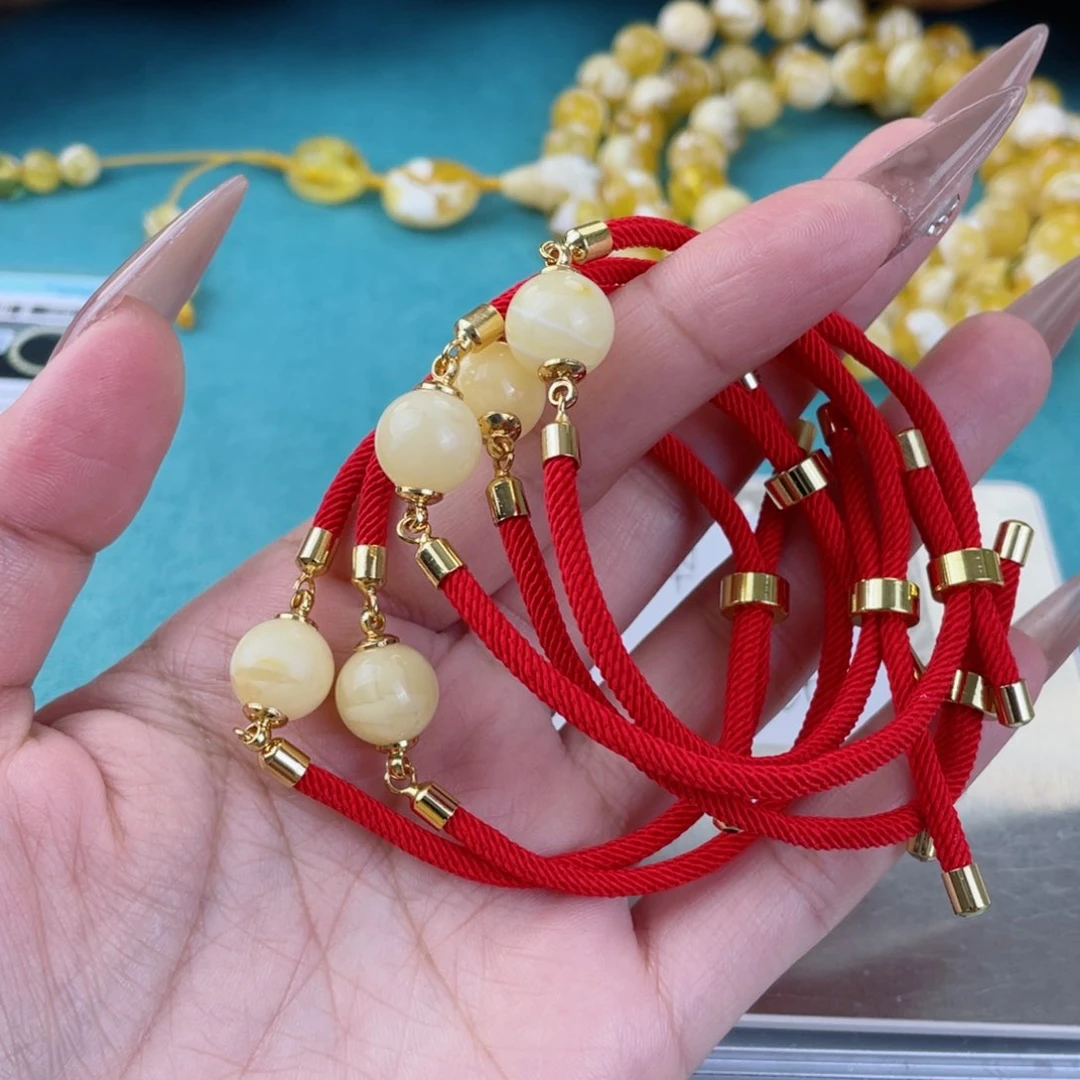 蜜蜡裸石未镶嵌多样性发其中一个