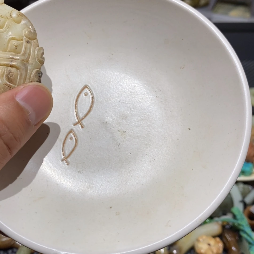 瓷片汉**都白底印花好物推荐