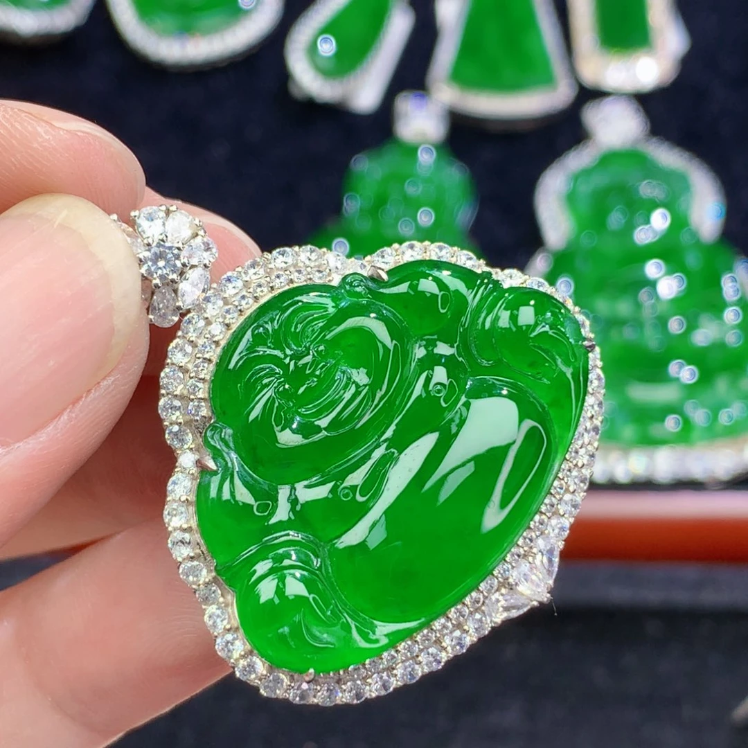 颈饰未镶嵌翡翠翡翠