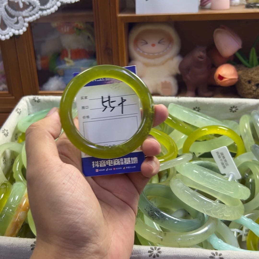 未镶嵌蛇纹石玉手镯681