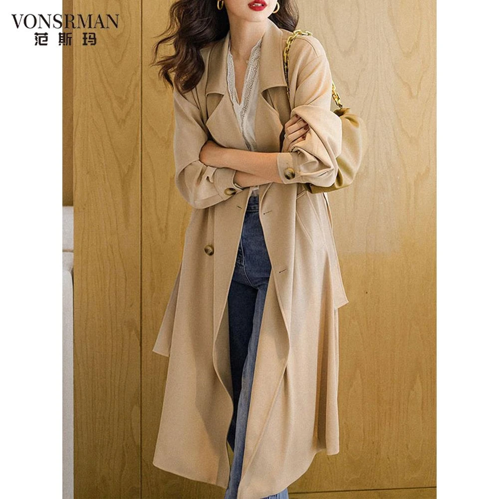 秋季气质复古风衣外套2025年新款女装高端时尚中长款工装夹克上衣