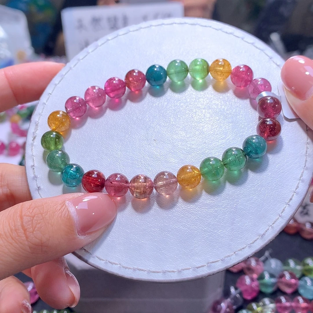 【闪购商品】未镶嵌手串碧玺8m