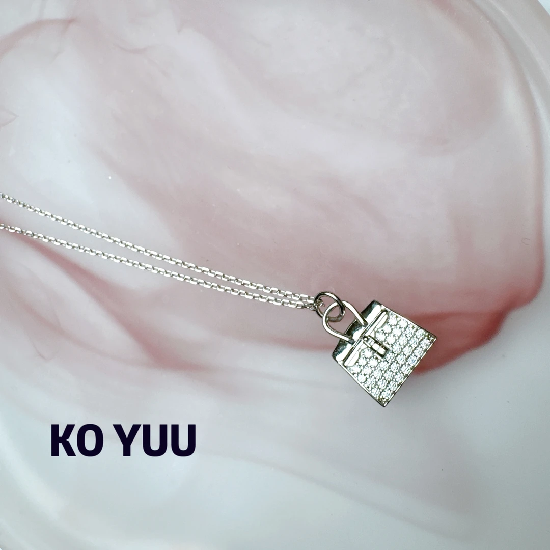 坠链均925银锆石 【雨桐高奢饰品】设计款项链KY00880