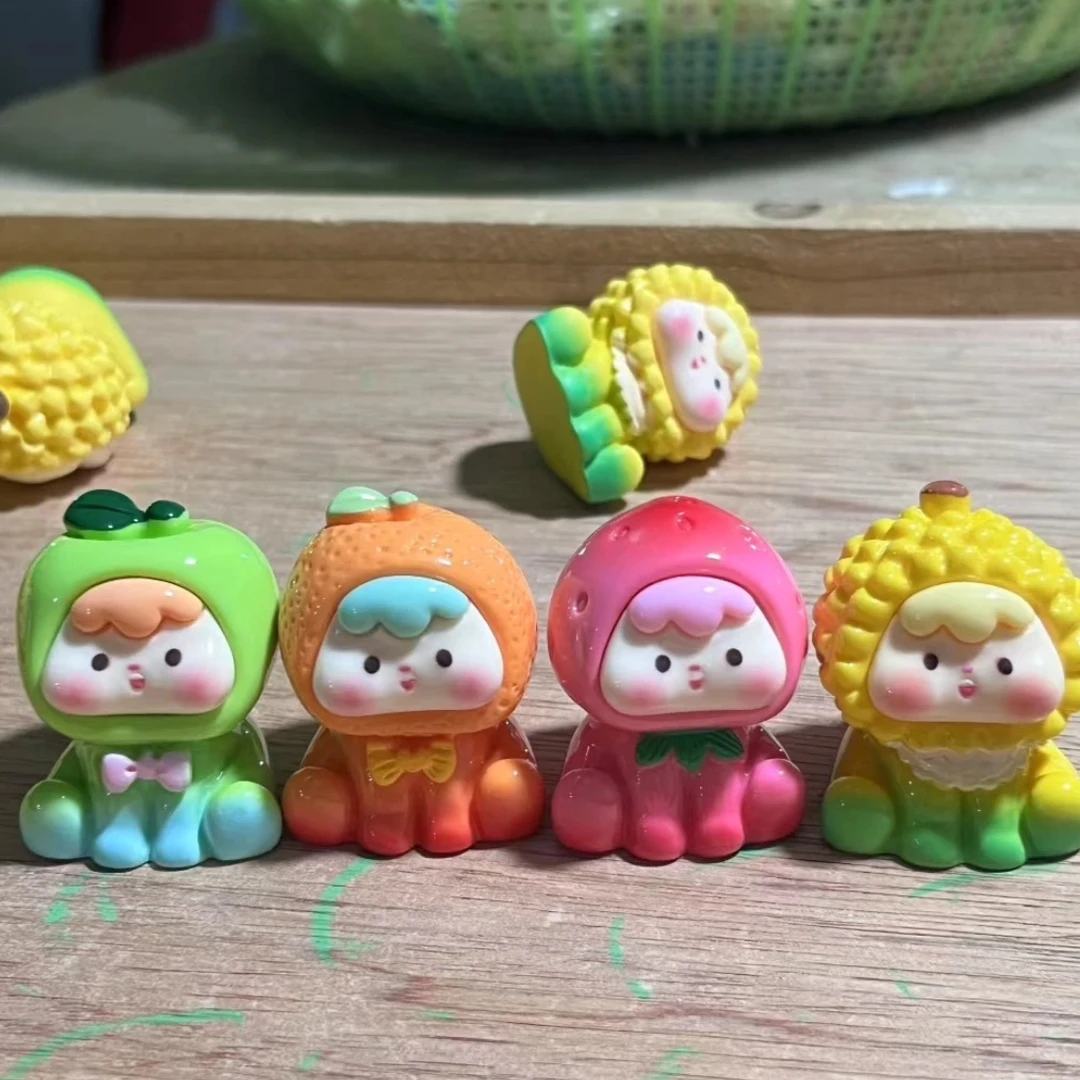 新配色巨无霸水果崽崽diy树脂摆件