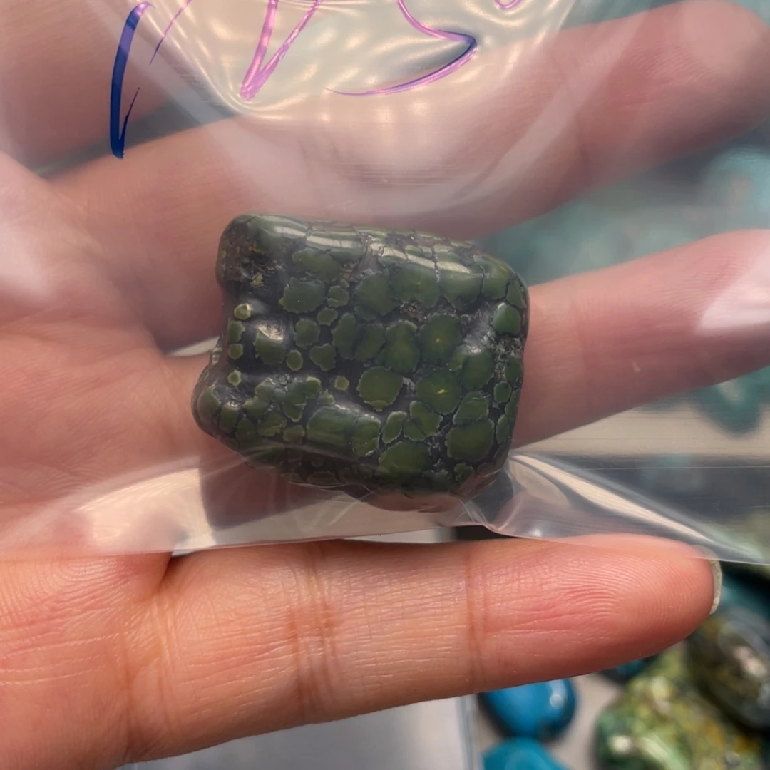 汀***.绿松石未镶嵌颈饰