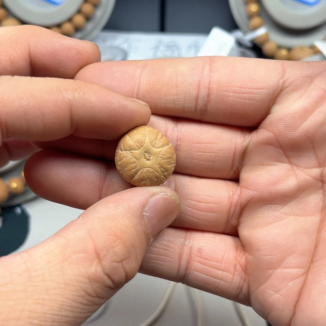 凤眼菩提手串19mm左右五星佛头三通