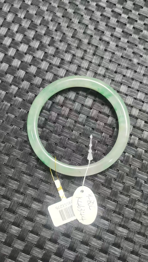 天然玉石独龙玉【高品阶】高冰飘花手镯