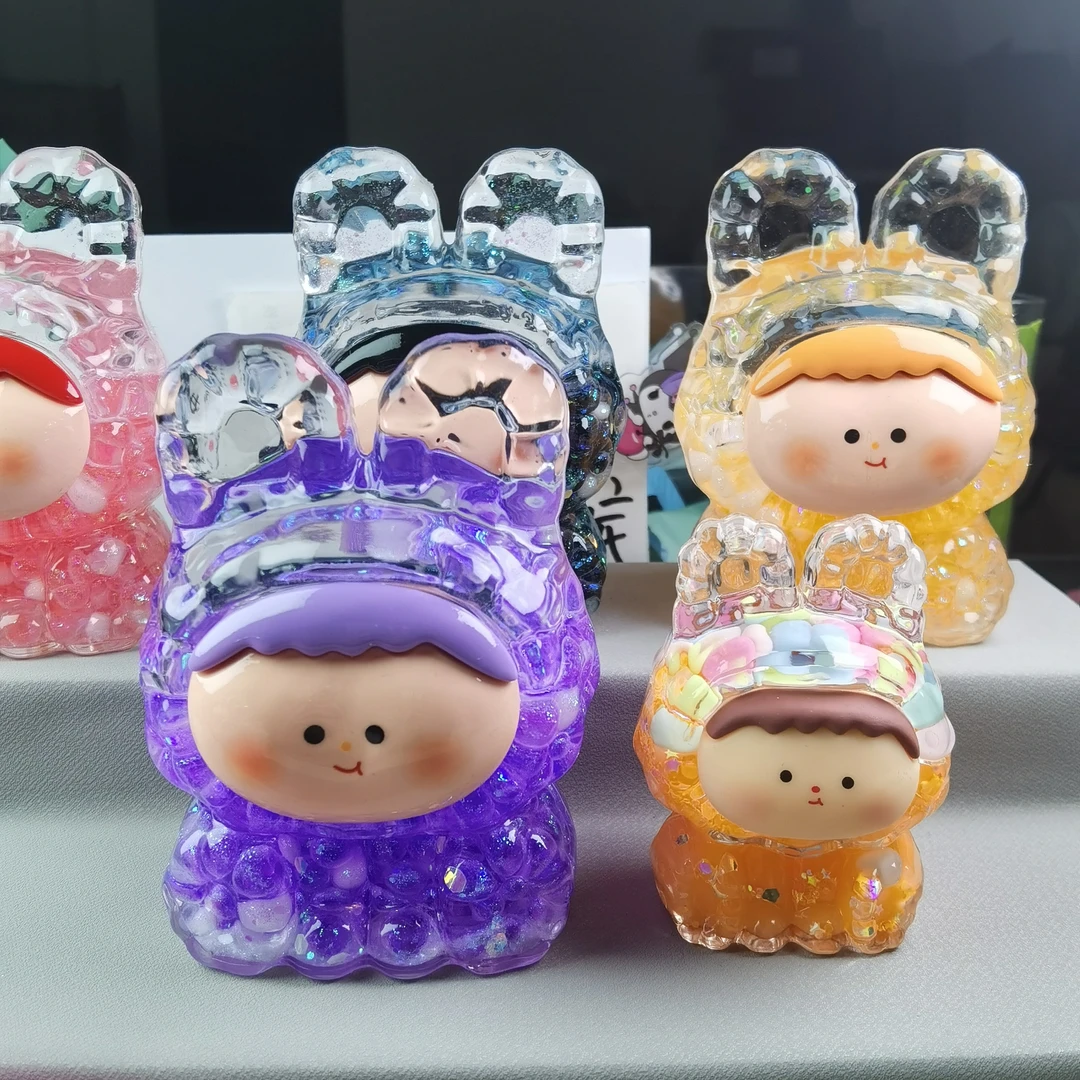 巨巨巨无霸夜光双色泡泡珠莉莉丝创意可爱diy摆件