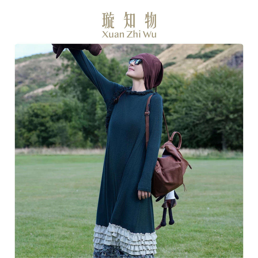 花仙子连衣裙（无袖） 女装连衣裙气质轻奢时尚王璇原创设计