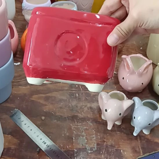 陶瓷花盆凑满12发货