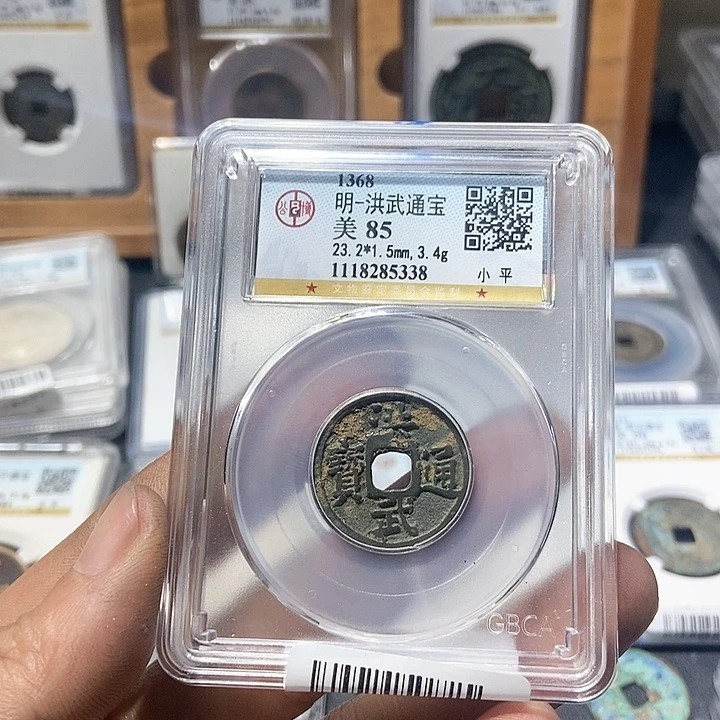 铜张**.董董精选洪武通宝5338