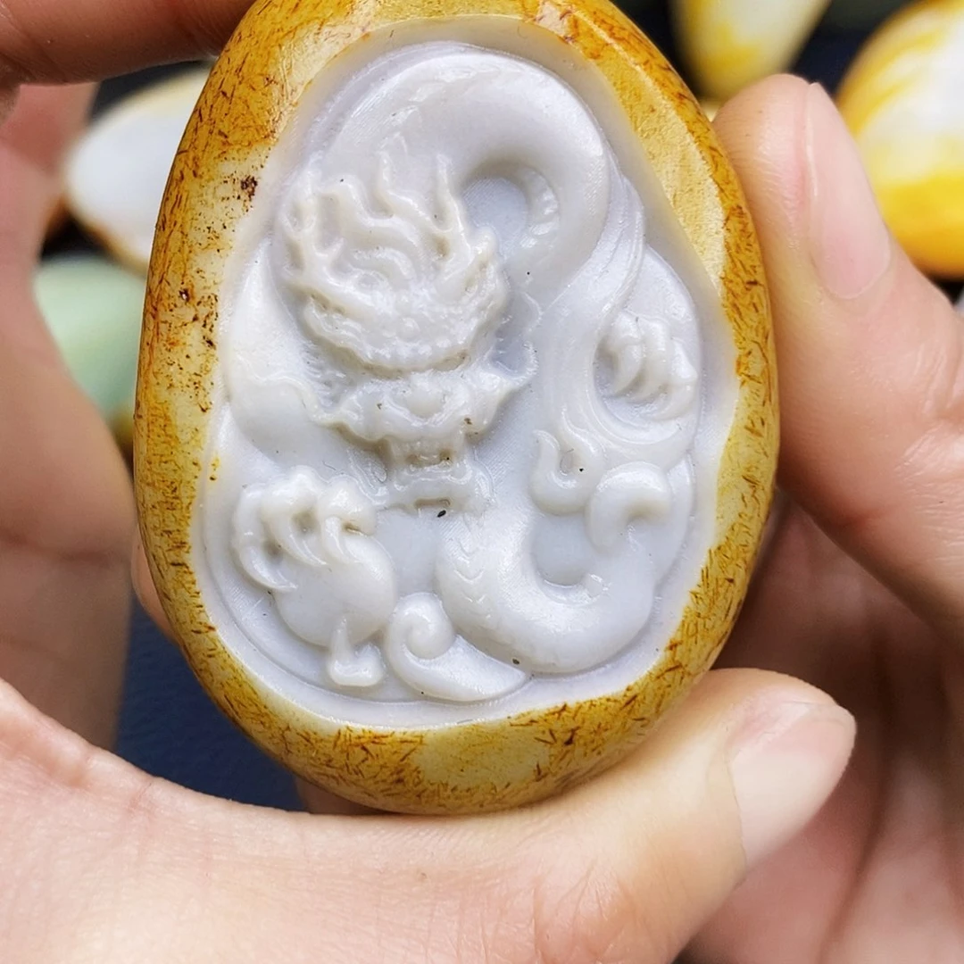 和田玉挂件未镶嵌