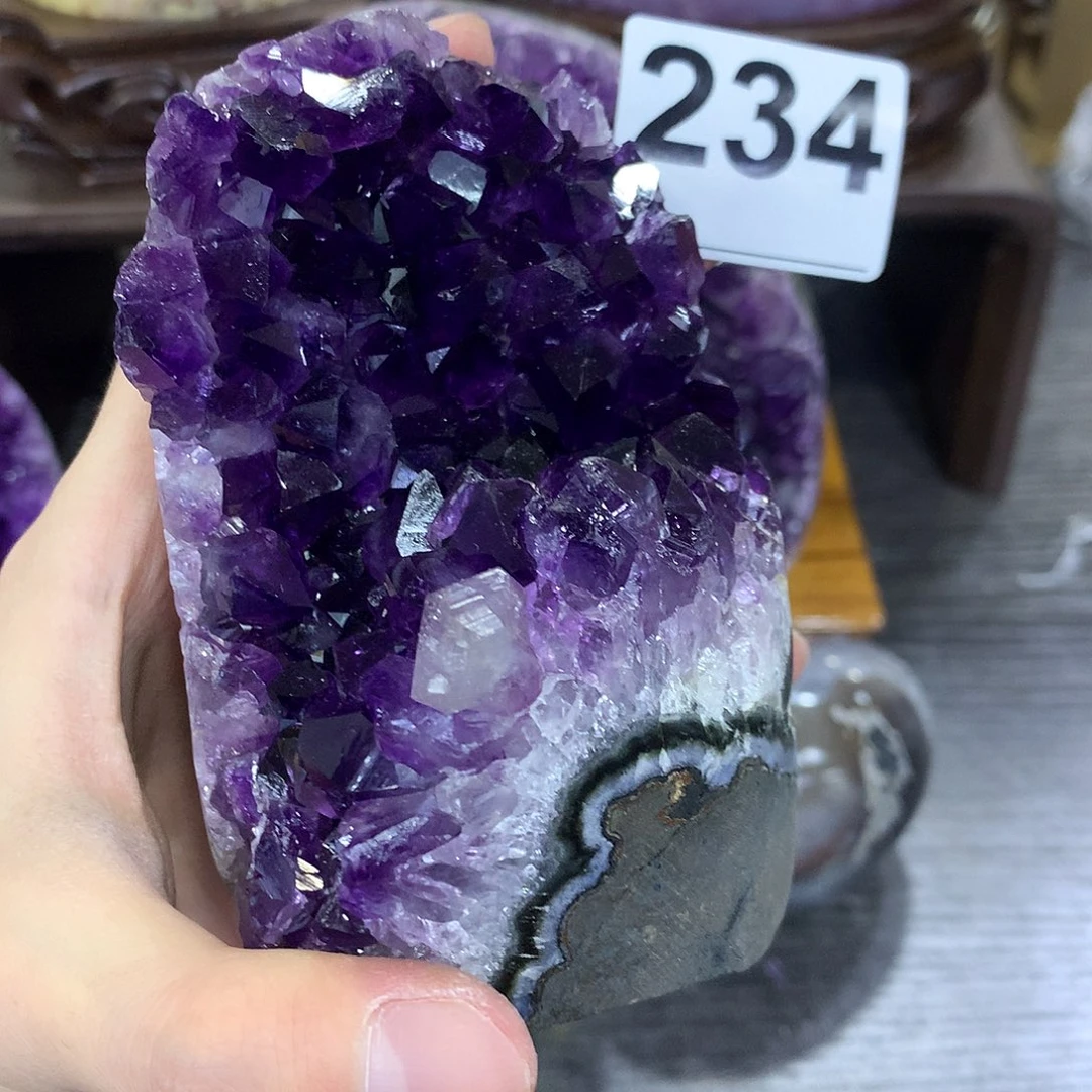 紫晶珠宝半成品未镶嵌冯****~234