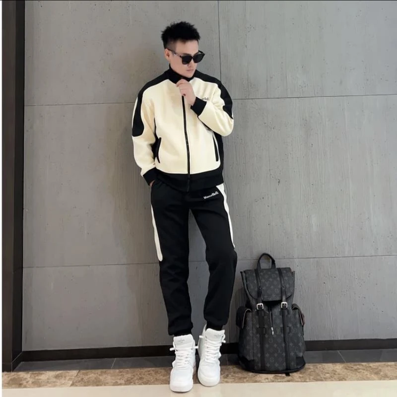 【Npkp&Victorit官方】休闲运动套装男春秋季2025年新款高端男士