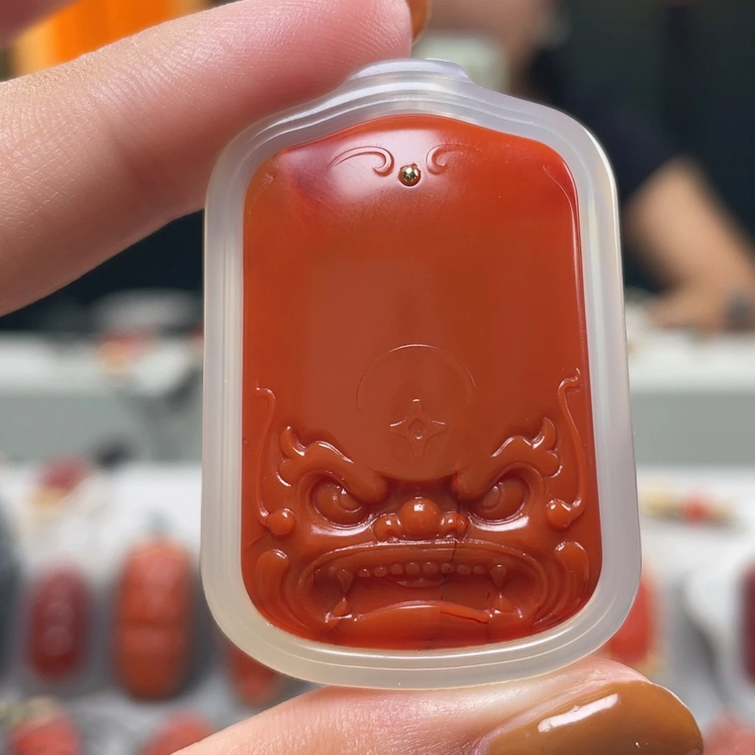 南红玛瑙未镶嵌南红戒指