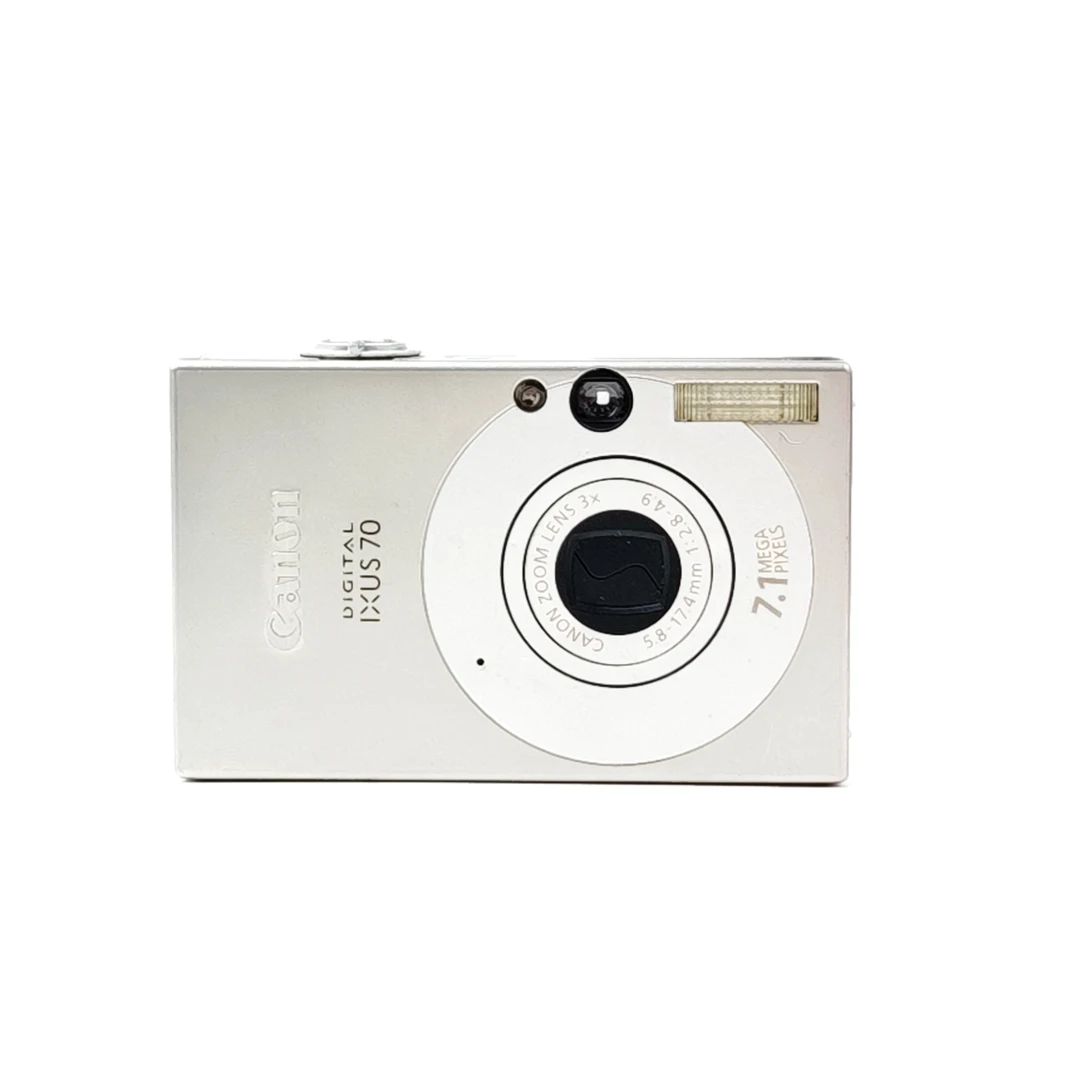 95新 Canon/佳能 ixus70银色小方块清冷感蓝调700w像素氛围感出片