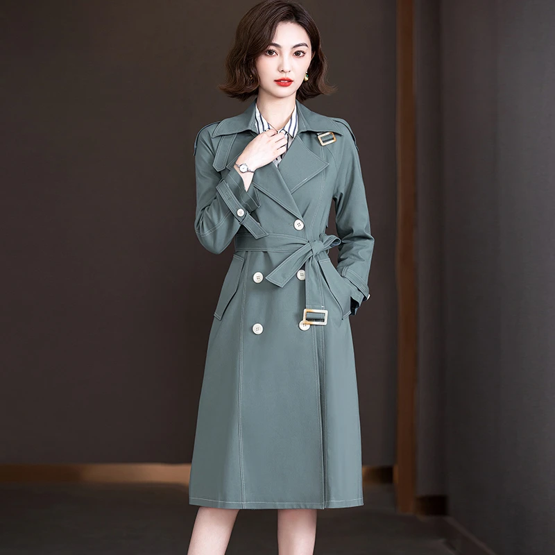 2025年春秋新款高级感高档超好看名媛英伦风小个子休闲风衣外套女