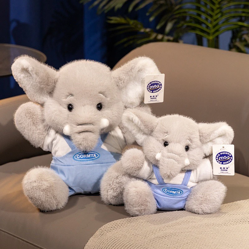 布噜象运动款大象公仔毛绒玩具布噜小象玩偶生日礼物