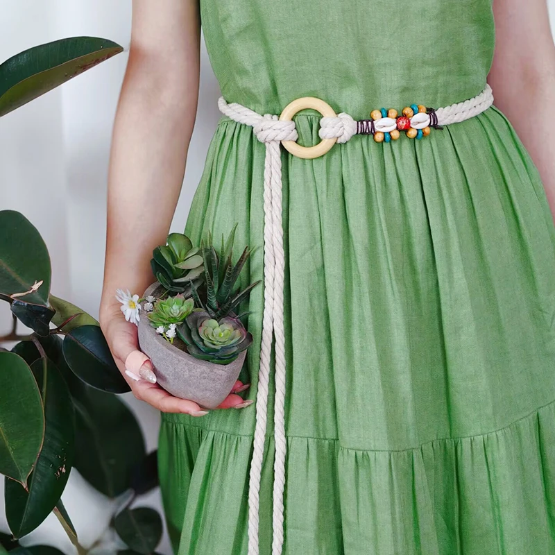 时尚百搭流苏腰绳 多功能腰带