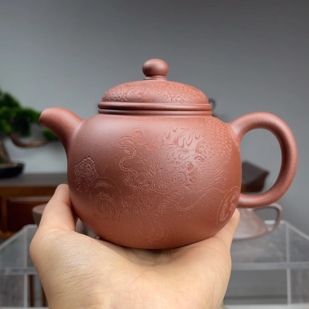 【闪购商品】紫砂茶壶A*?高砂紫泥匏尊容量300cc