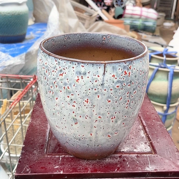 紫砂茶碗瑕疵口径19高度20